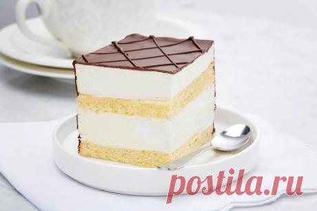 Торт "Птичье молоко" - вкусный, легкий и простой в приготовлении | Рекомендательная система Пульс Mail.ru