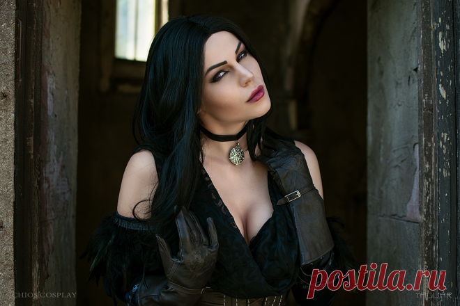 Красота и коварство - прекрасная Йеннифэр из Венгерберга из саги The Witcher