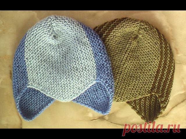 Спортивная шапочка
#спицы #вязаная_шапка