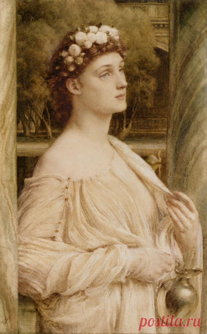 Сэр Эдвард Джон Пойнтер (1836-1919)
Эдвард Джон Пойнтер (англ. Edward John Poynter; 20 марта 1836, Париж — 26 июля 1919) — английский художник. Учился живописи в Лондоне, Риме и в Париже у Шарля Глейра (вместе с Уистлером).