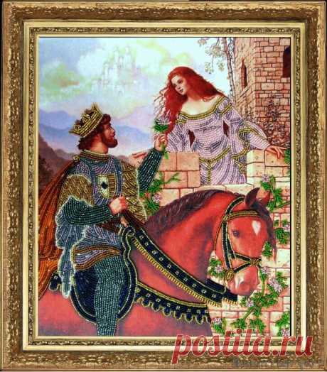 427 Сказка Набор для вышивания бисером Ткань с нанесенным полноцветным рисунком, бисер Preciosa Ornela (Чехия) 12 цветов, игла для вышивания, инструкция.