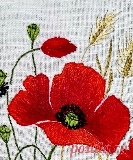 Мой курс по вышивке гладью | ВЕРА БУРОВА | Яндекс Дзен