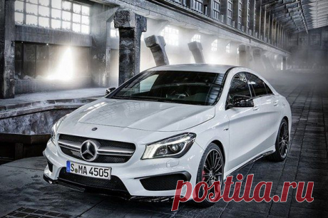 Mercedes-Benz CLA 45 AMG / Только машины