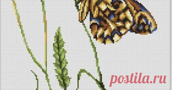 Spirit Of Summer Butterfly Cross Stitch Kit from Luca-S from £14.25