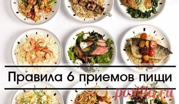 6 Правил Приема Пищи
