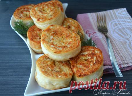 Хрустящие рулетики с курицей и сыром...из лаваша