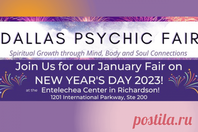 🔥 Ярмарка экстрасенсов Dallas Psychic Fair: Spiritual Growth through Mind, Body and Soul Connection 2023 в Далласе, 5 февраля
👉 Читать далее по ссылке: https://lindeal.com/events/yarmarka-ehkstrasensov-dallas-psychic-fair-spiritual-growth-through-mind-body-and-soul-connection-2023-v-dallase-5-fevralya