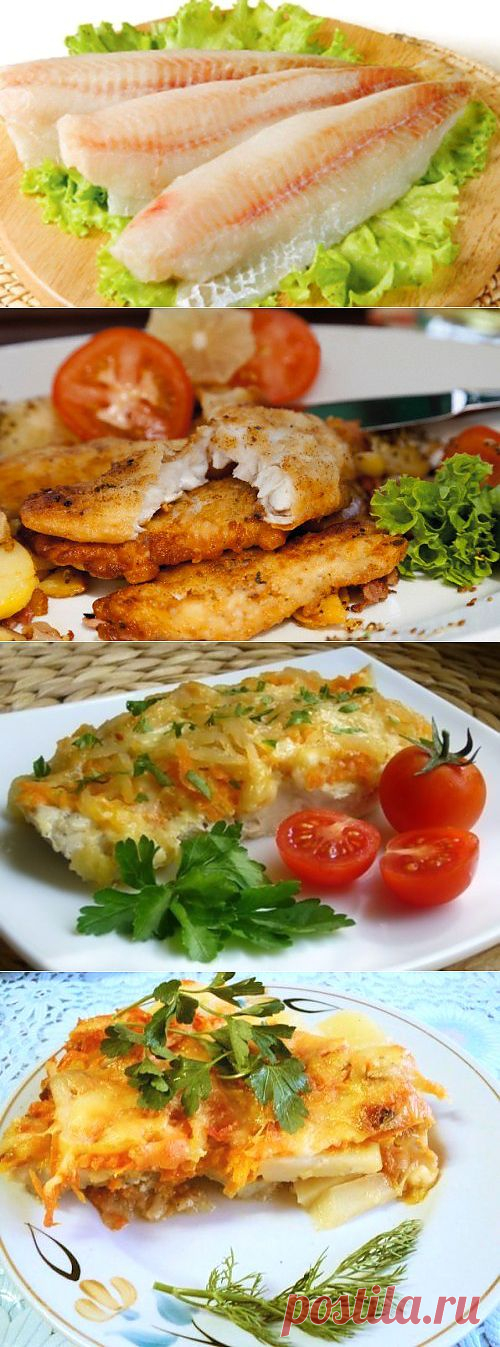 Как приготовить минтай – лучшие блюда / Простые рецепты