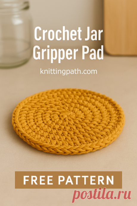 Crochet Jar Gripper Pad