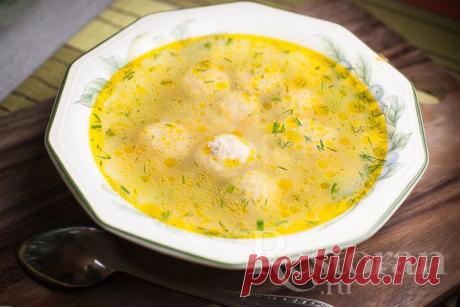 Куриный суп с фрикадельками