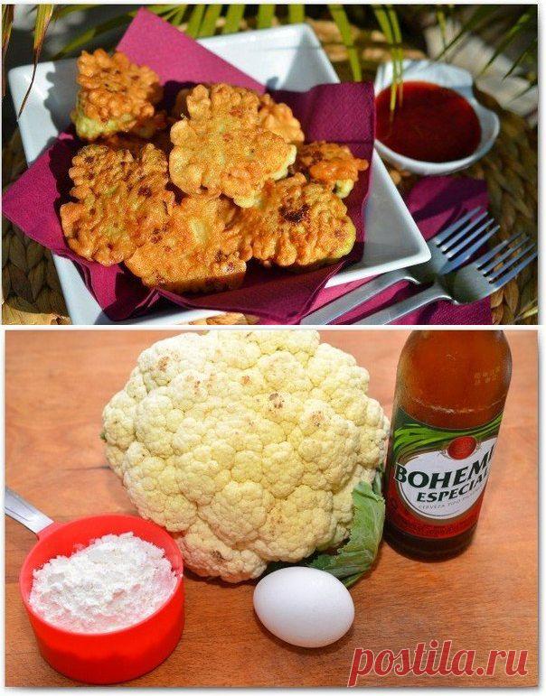 Цветная капуста в хрустящем кляре | Готовим вместе