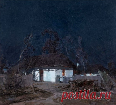 Степан Колесников. Лунная ночь, 1910. / Удивительное искусство