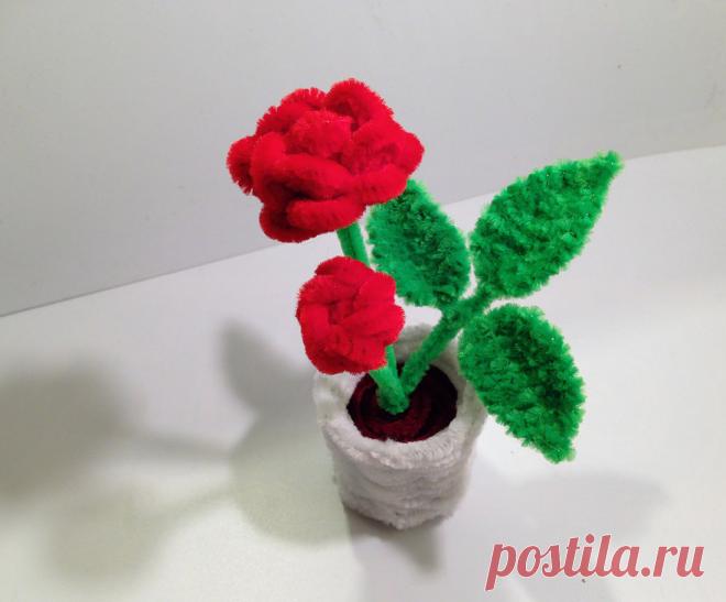 Из синельной проволоки. Игрушки для детей своими руками.