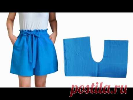 편안하고 귀여운 A라인 스커트 반바지 만들기 Making comfortable and cute A-line skirt shorts