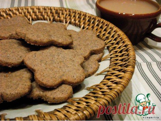 Гречнево-кофейное печенье – кулинарный рецепт