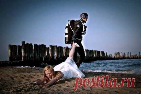 Русалкой будешь, пойдем!