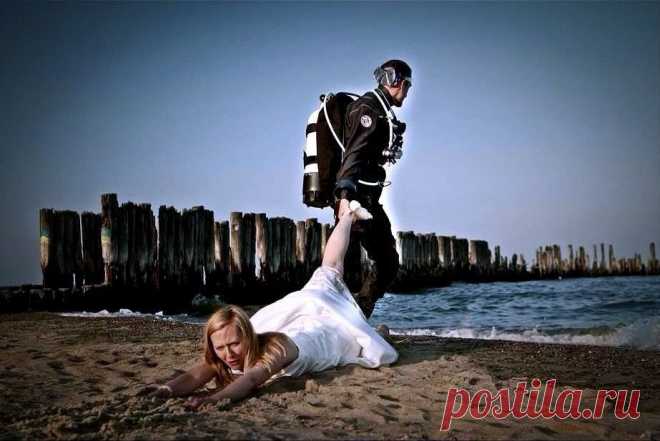 Русалкой будешь, пойдем!