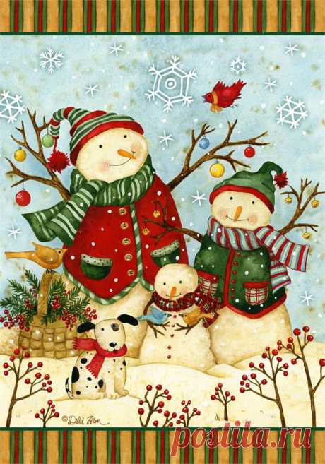 Художница Debi Hron. Картинки для творчества.