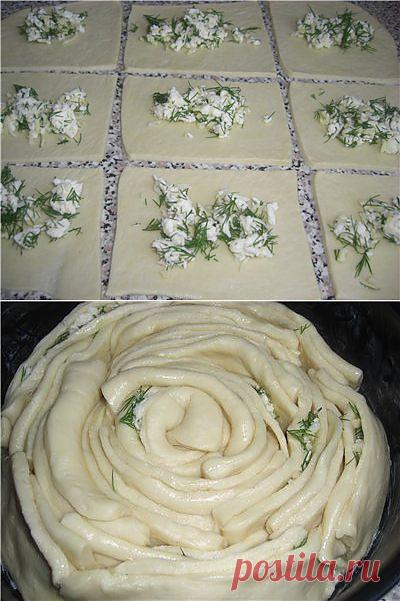 Хлеб " Роза".