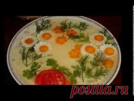 Прекрассное заливное. Холодец.