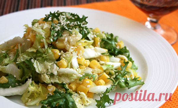 Рецепты салатов во время поста - Перчинка хозяюшка