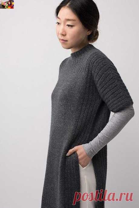 Стильно и удобно!
Размеры: XS (S, M, L, XL), соответствуют окружности груди 32.5 (34.5, 36.5, 40.5, 44.5) дюймов.

На модели показан размер S в длинной версии с припуском на свободу облегания 9 дюймов.

Измерения:

бюст 40 (42, 44, 48, 52) дюймов;

Длина укороченной версии 21.5 (22, 22.5, 23, 23.5)″, измеряя по спинке от плеча;

Длина изделия в длинной версии 29.5 (30, 30.5, 31, 31.5)″. 
1 дюйм (″) = 2,5 см.

Уровень сложности: средний.

Truss byShellieAnderson1

Для вязан...