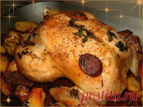 Курица в духовке по-испански от Джейми | Рецепты Джейми Оливера