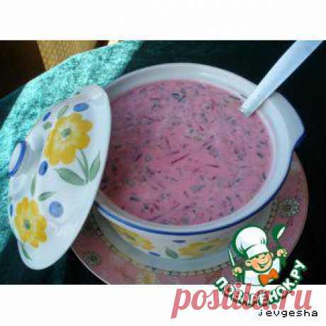 Окрошка со свeклой - кулинарный рецепт