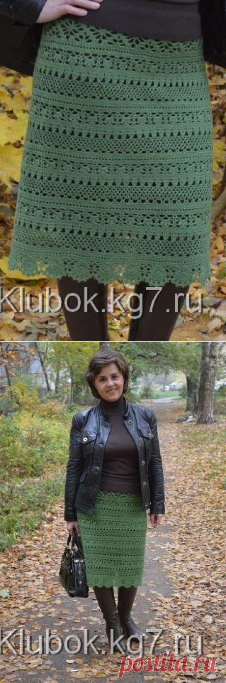 Юбка, связанная Мариной Авдеевой | Клубок