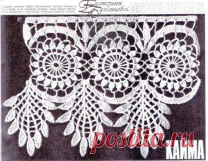 Красивая кайма крючком - САМОБРАНОЧКА рукодельницам, мастерицам