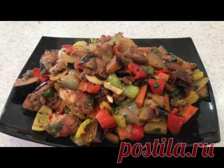 472. Рагу " КАНДЕЙ" из индюшачьих МУ... хвостов. ВКУСНЯТИНА.