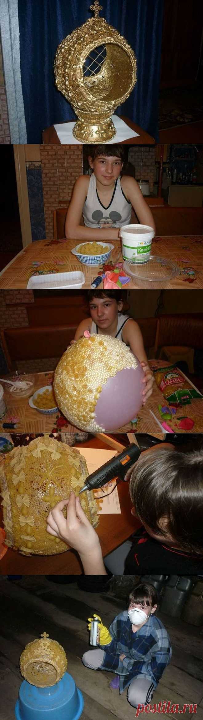 Необычное пасхальное яйцо своими руками / Я - суперпупер