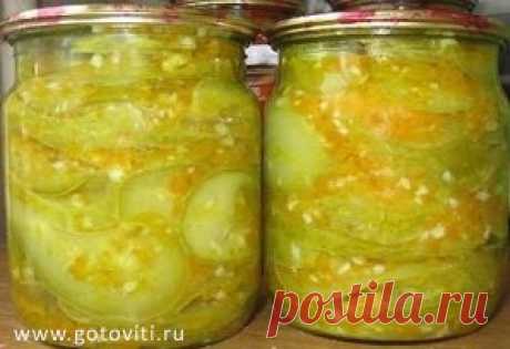 Кабачки в остром соусе