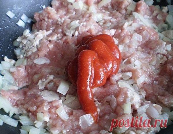 Запеканка из кабачка с фаршем