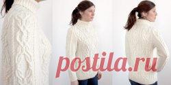 Белый свитер Centeno - Вяжи.ру