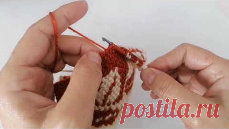 (2video) Yaprak modeli orta yapımı #keşfet #crochet #patikmodelleri #örgü #knitting #tunusisi