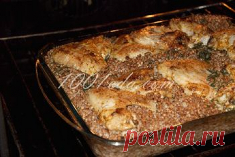 фантастически вкусный ужин из ГРЕЧКИ с КУРИЦЕЙ в духовке.