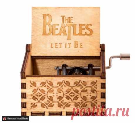 Шкатулка музыкальная 'Let It Be' купить в Беларуси HandMade, цены в интернет магазинах