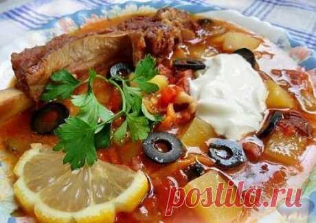 Солянка мясная - ЖУРНАЛ СО ВКУСОМ