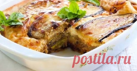 Лазанья из баклажанов — просто и полезно
