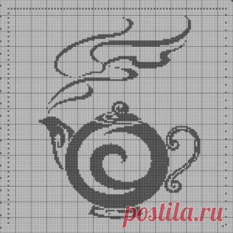 Контурная вышивка - Вышивка крестом