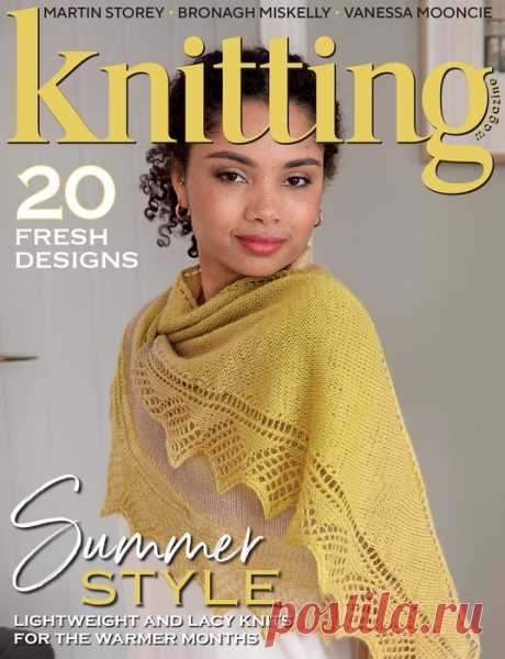 Вязаные модели спицами в журнале «Knitting №233 2022»