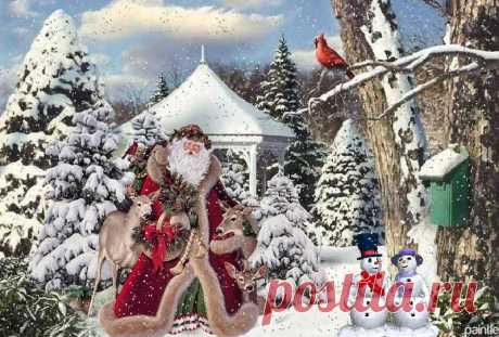 Новогодние коллажики
