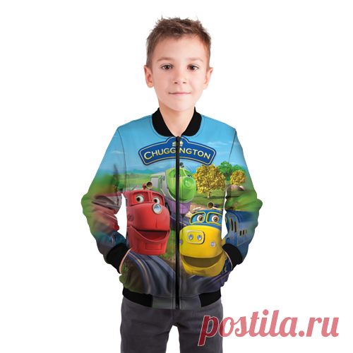 Оригинальные мужские и женские прикольные подарки с надписями и принтами на заказ футболки, майки, толстовки |Каталог |Паровозик Чаггингтон