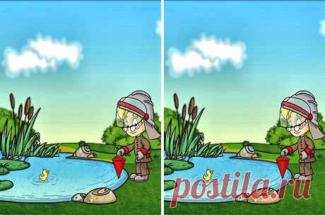 Найдите 4 отличия на картинке Пожарный у водоёма. Разминка внимательности.
Здравствуйте дорогие подписчики и гости развлекательного канала Тестик‍♂️ Сегодня для вас готова новая разминка для внимательности с
Читай дальше на сайте. Жми подробнее ➡