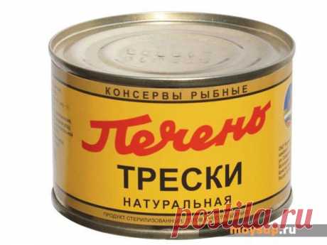Вкусный салат из консервированной печени трески