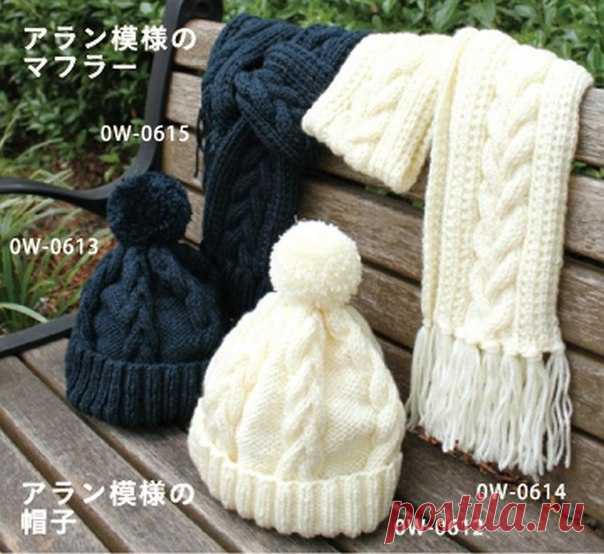 Шапочка и шарф спицами (3 фото) | WmnDay.ru - Handmade, фитнес, интерьеры