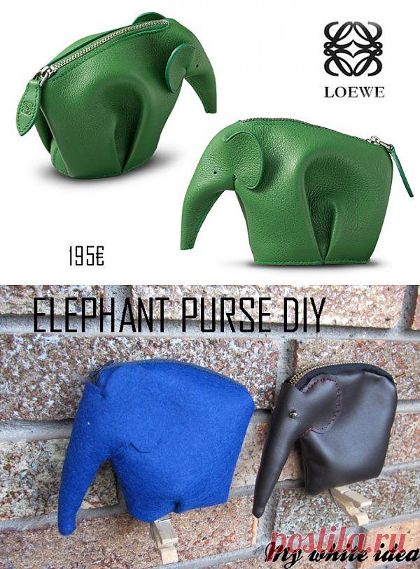 Кошелечек Loewe (выкройка) / Аксессуары (не украшения) / Модный сайт о стильной переделке одежды и интерьера