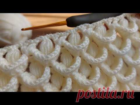 Super Easy Crochet Knitting - Muhteşem Tığ Örgü Modeli