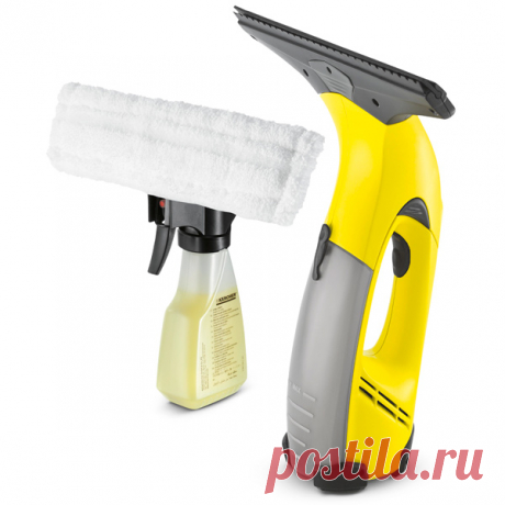 Стеклоочиститель Karcher WV 50 Plus Мытьё стёкол – та ещё работёнка! А если во всей квартире сразу? А если нужно в магазине витрины помыть? Полдня уйдёт, не меньше, а то и больше. Но зачем тратить столько времени и сил, если со стеклоочистителем Karcher WV 50 Plus всё можно сделать гораздо быстрее и проще?ПЫЛЕСОС ДЛЯ ОКОНДа, по сути, этот прибор – пылесос. Только собирает он не пыль, а воду. И не с полов, а со стёкол. Распылите воду с моющим средством из пульве...